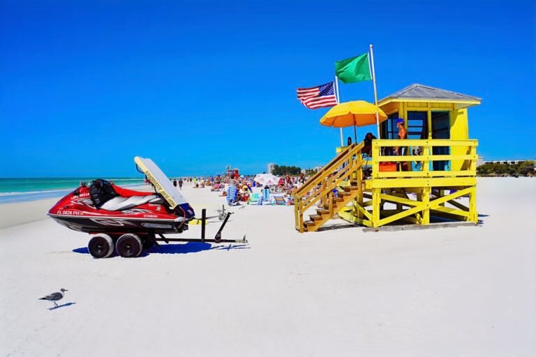 Sarasota Beaches for Families includes top-rated Siesta Key Beach