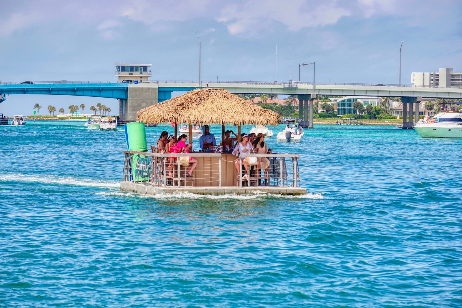Cruisin’ Tikis Floating Tiki Bar Sarasota Bay