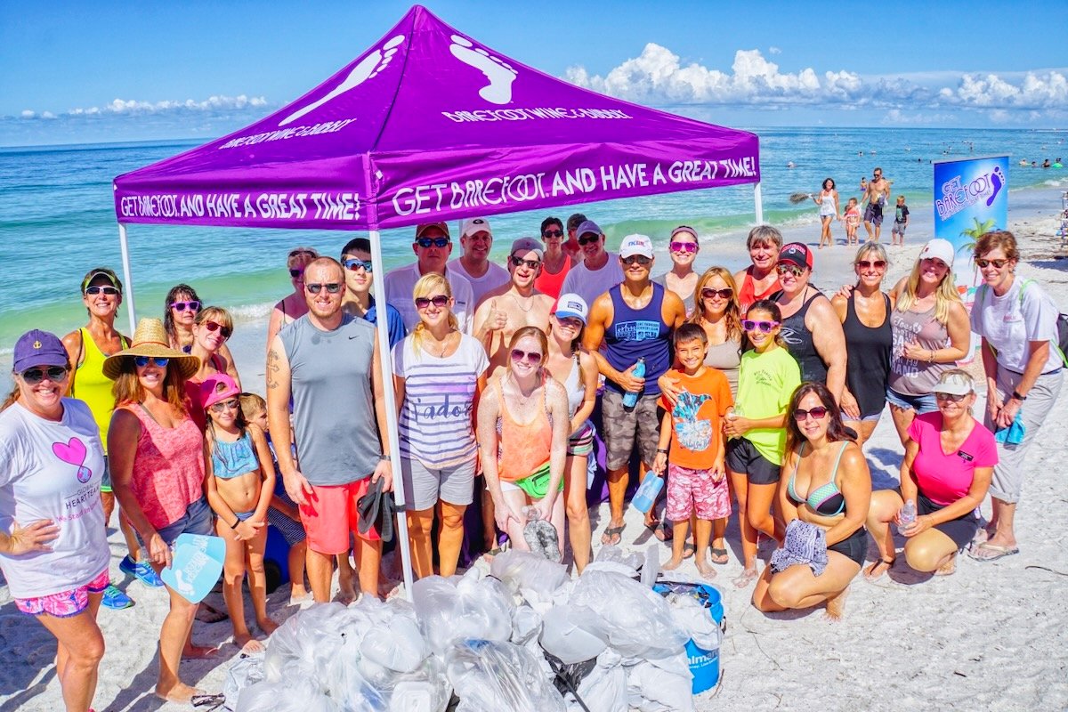 beach clean up