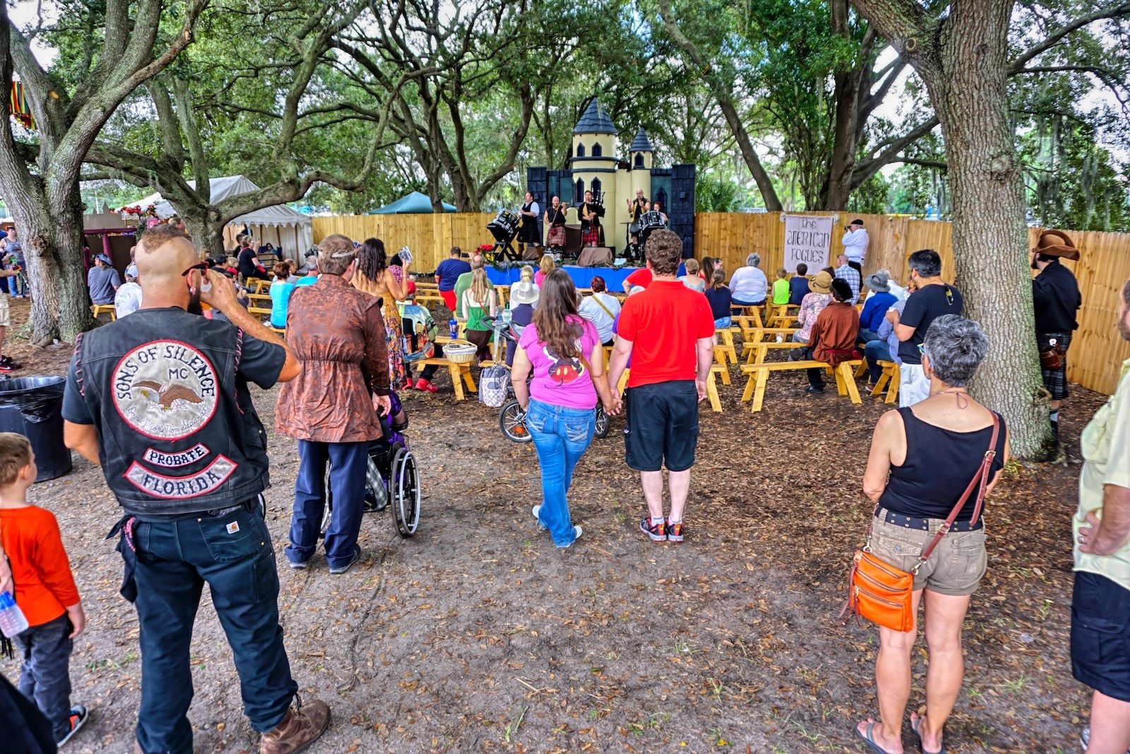 The American Rogues entertain at the Sarasota Medieval Fair