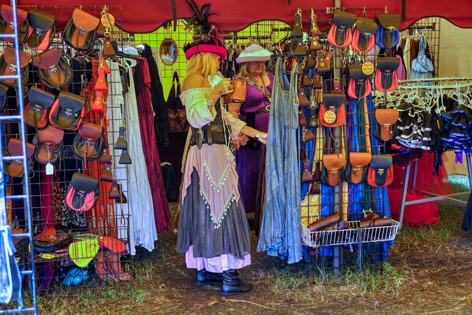 Artisans at the Fair offer high-quality wares