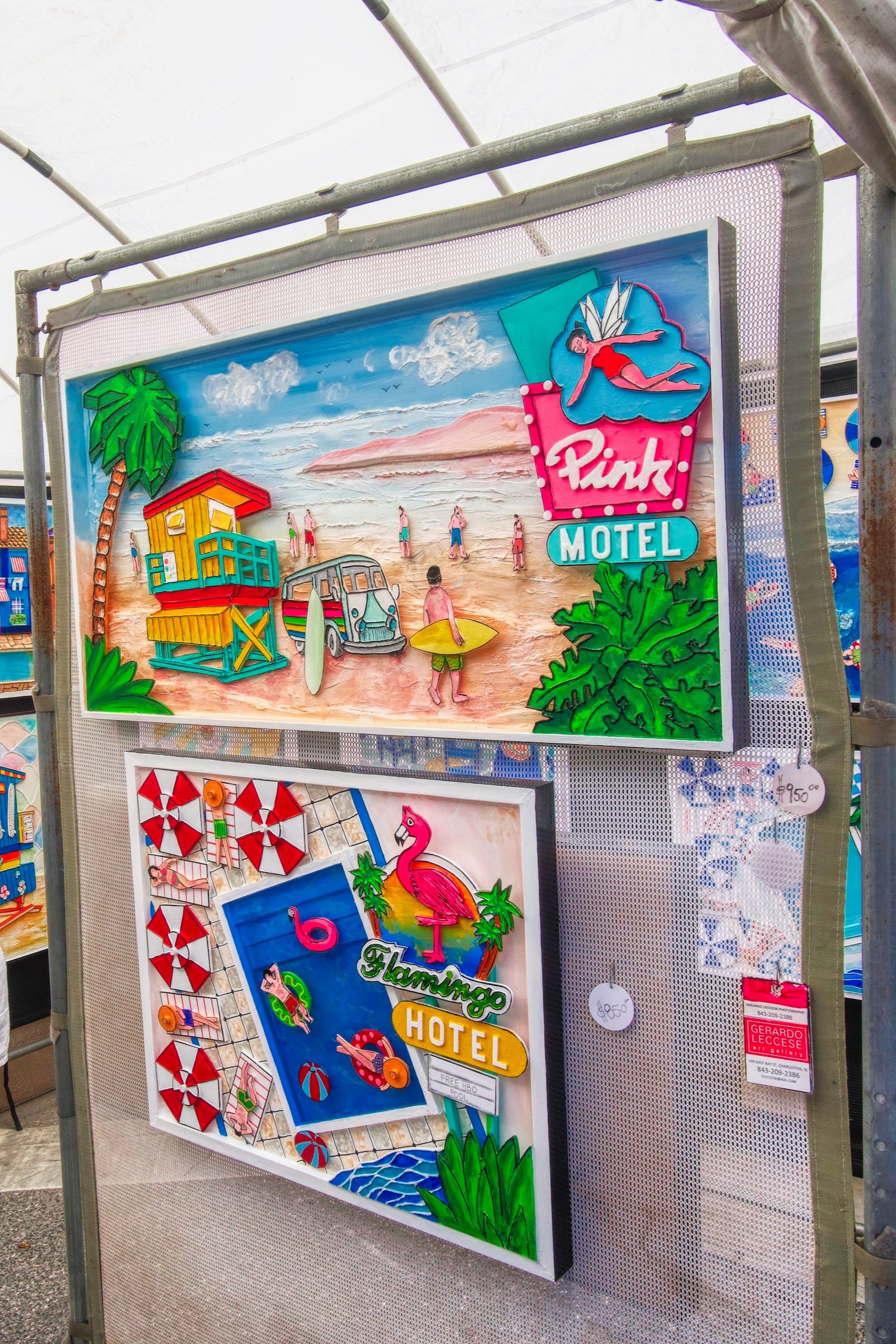 Whimsy art brightens any house in or out of Florida