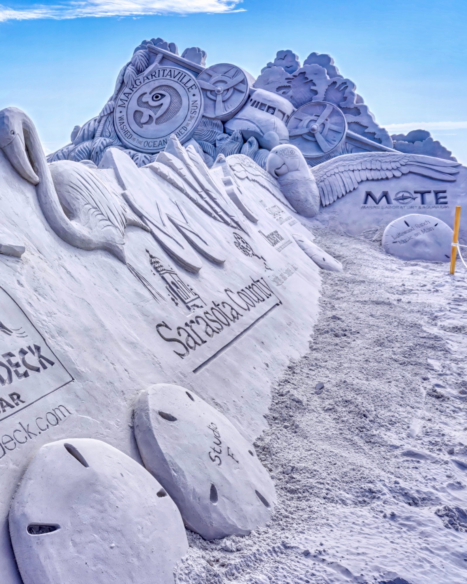 siesta key crystal classic - marquee sand sculpture 1