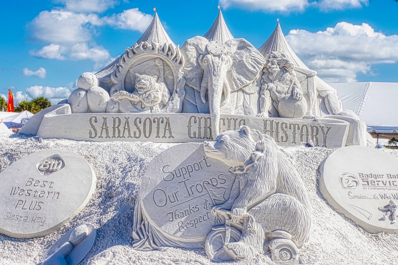 Crystal Classic Siesta Key sand art marquee 6