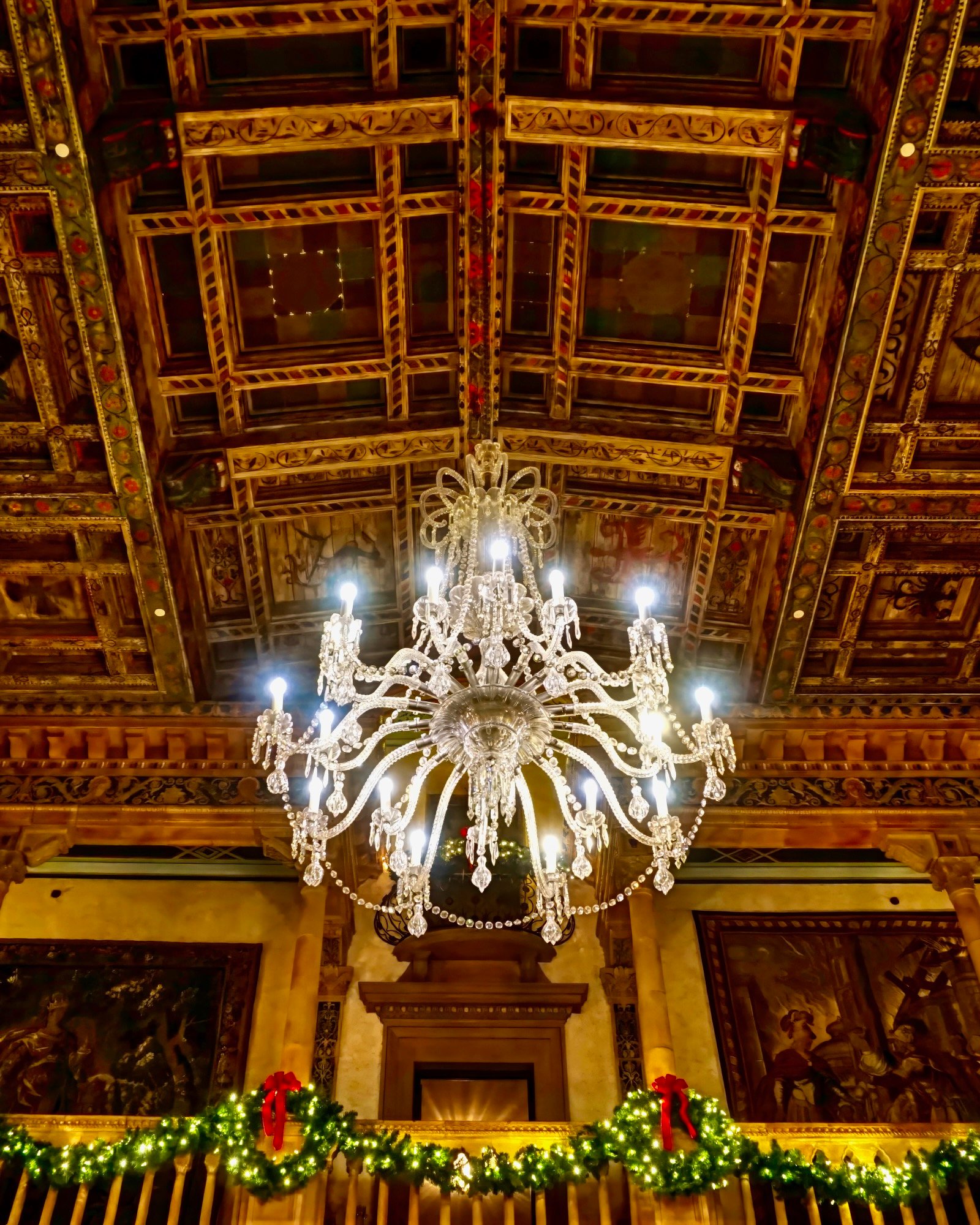 Ca d Zan Sarasota chandelier Waldorf Astoria