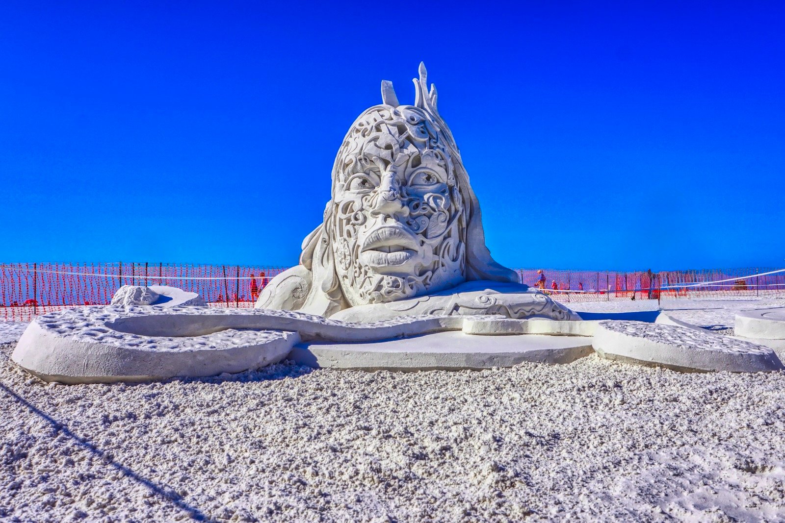 crystal classic siesta key - sand art sculpture