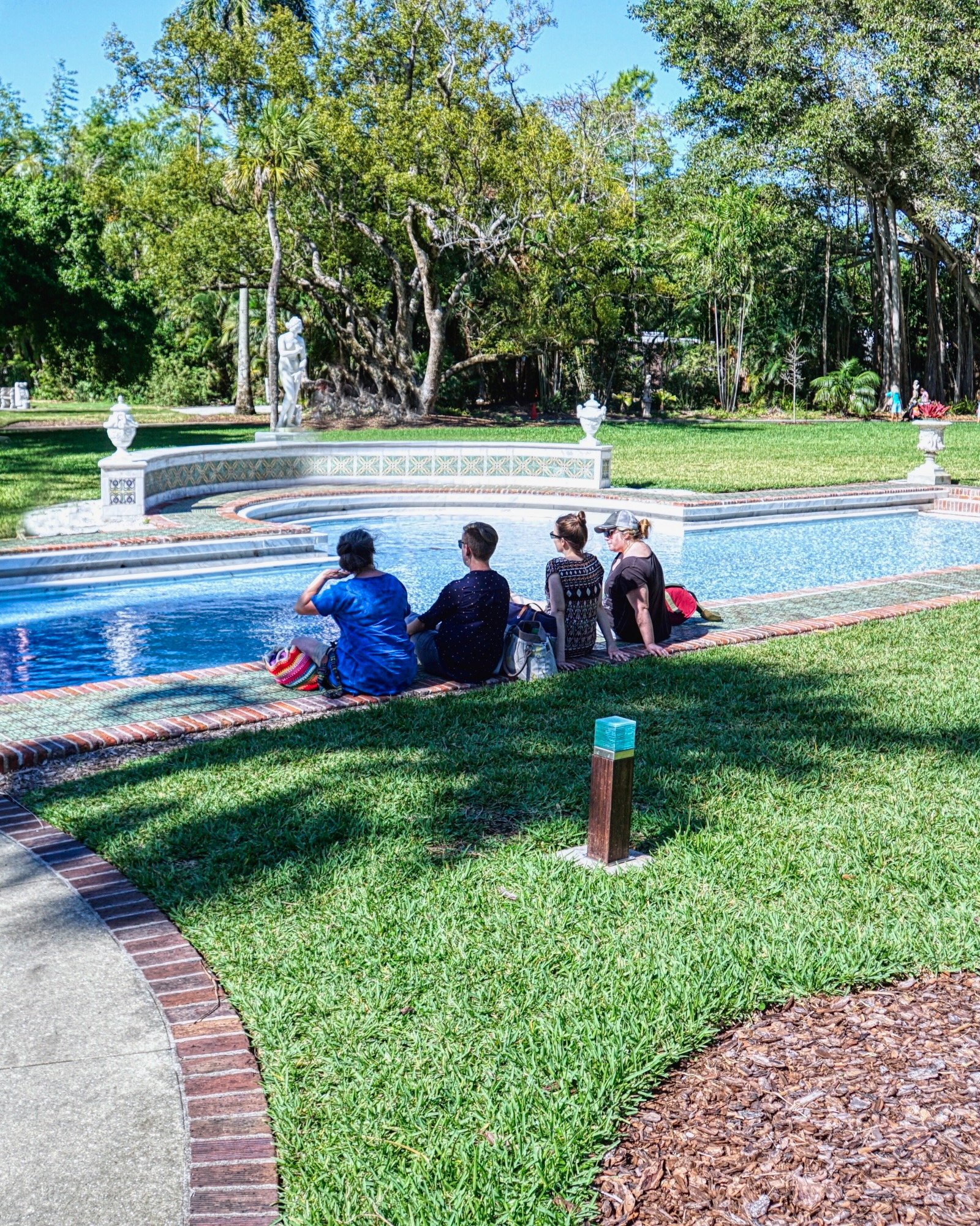 Ca d Zan Sarasota reflection pond