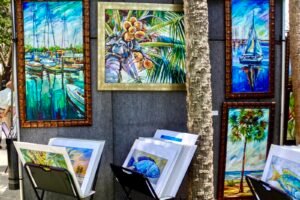 St. Armands Fine Art Festival st armands circle park