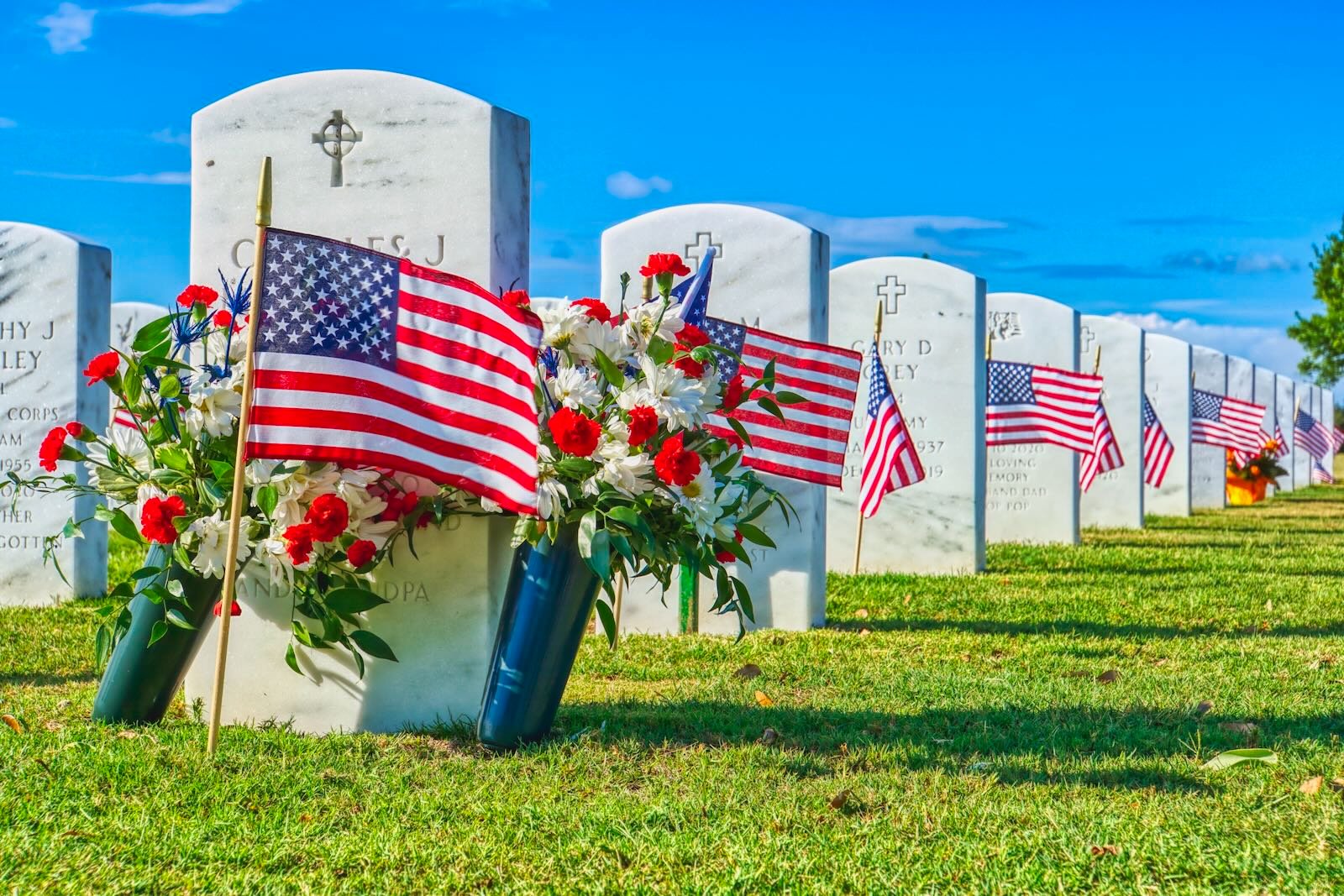honoring the fallen at the Sarasota National Cemetery