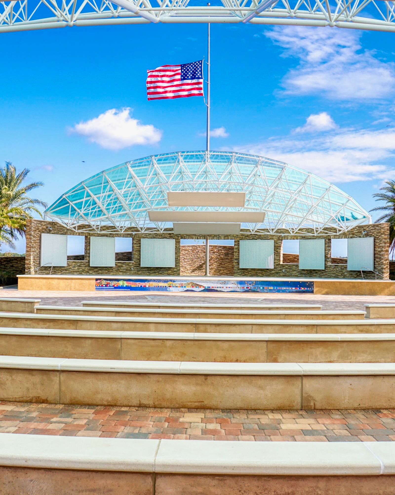 Patriot Plaza at the Sarasota National Cemetery