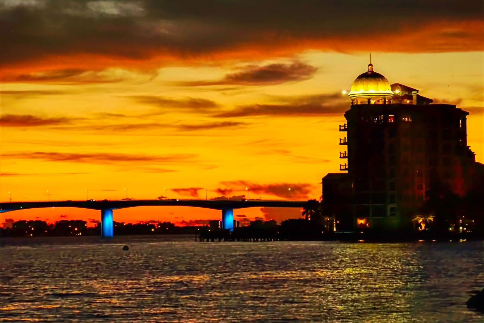 #1 photo op at Bayfront Park Sarasota