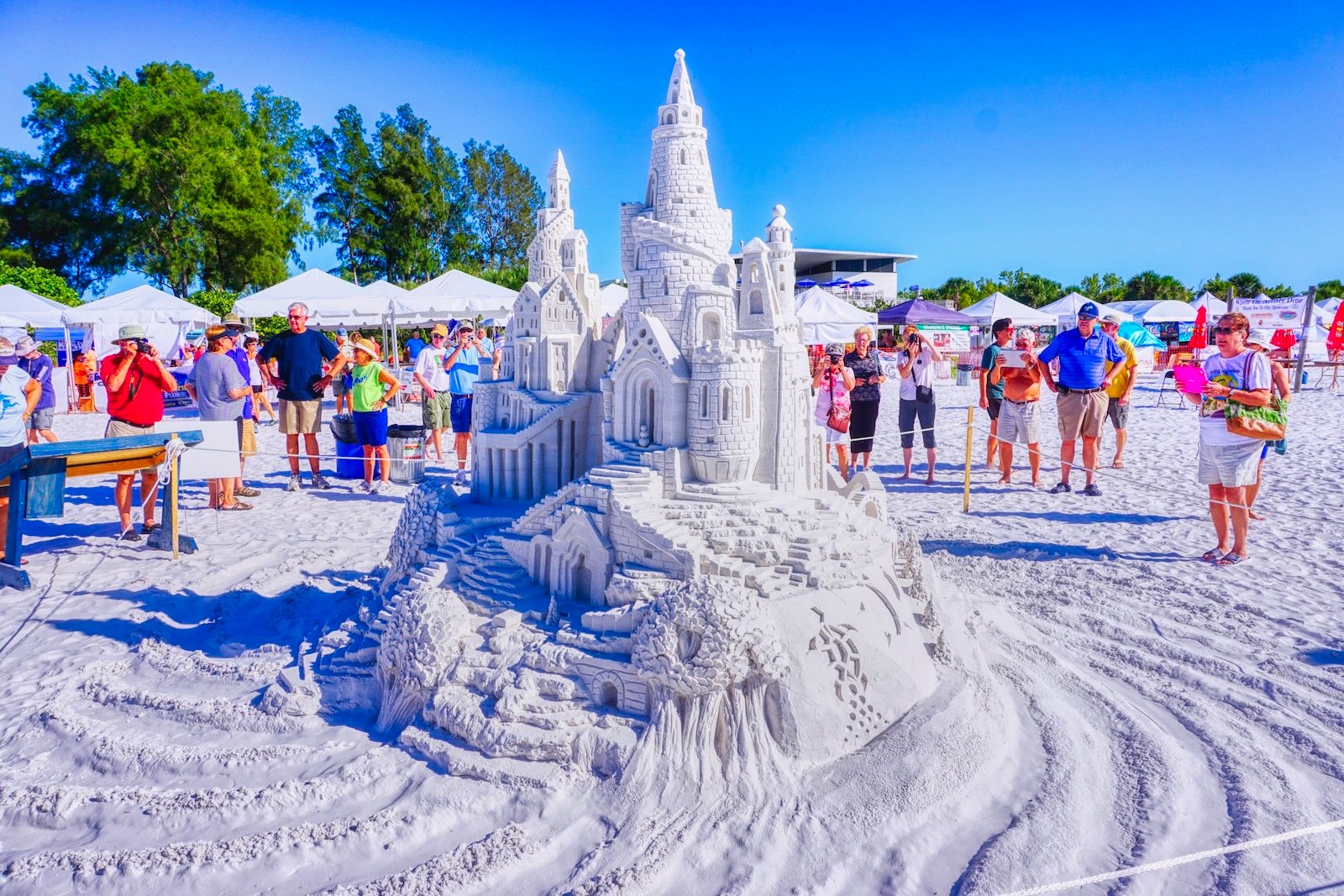 November's Crystal Classic sand sculpting - Siesta Key Activities