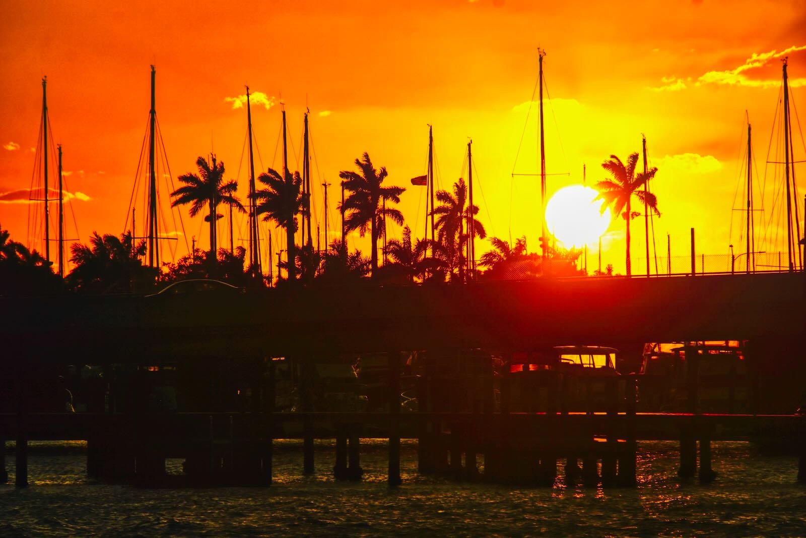 Bradenton Riverwalk sunset