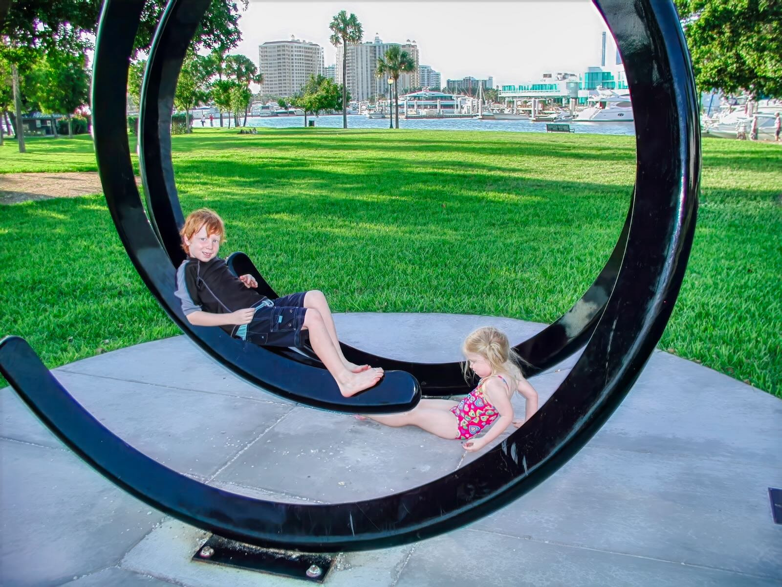 Bayfront Park - fun activities for kids in Sarasota