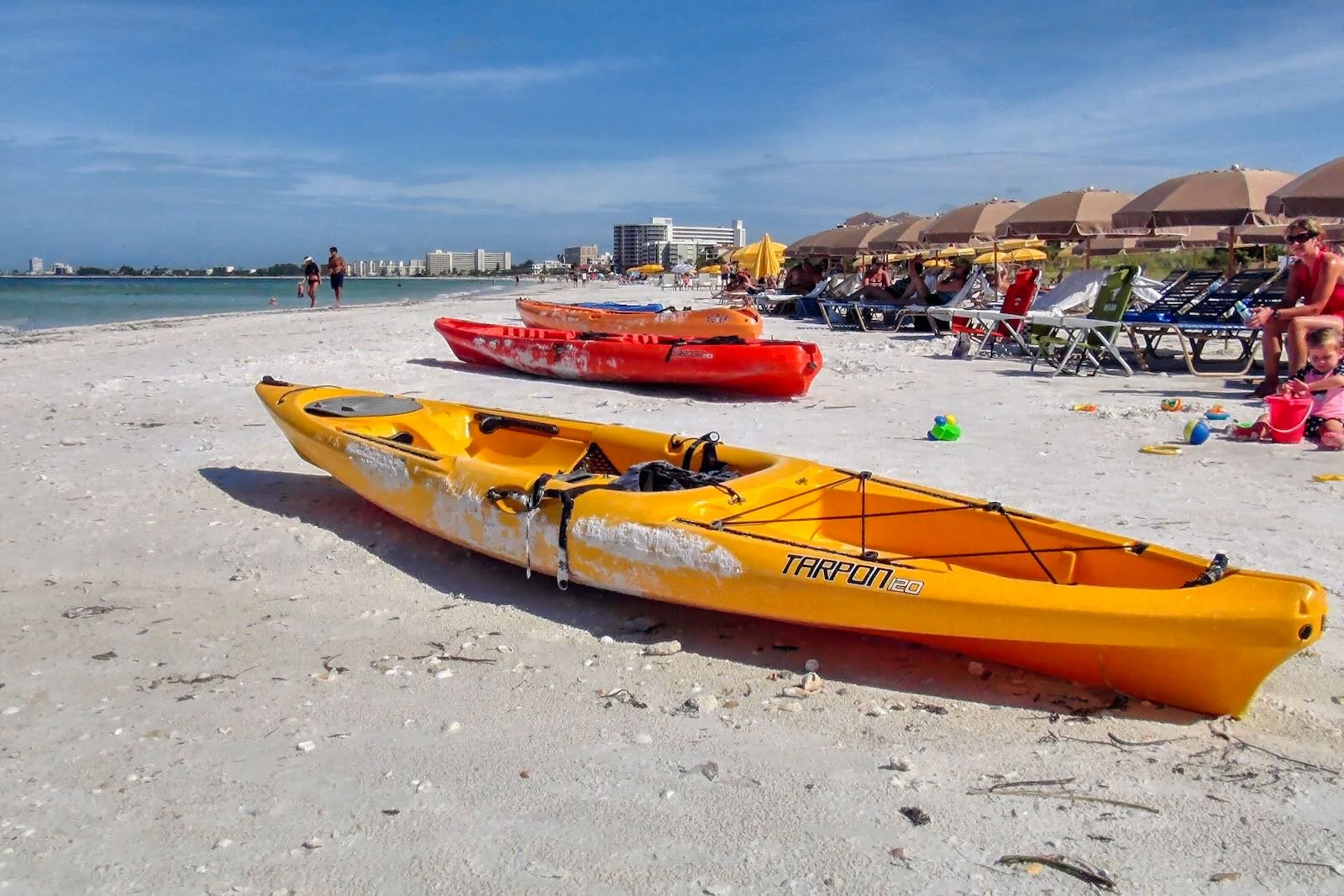 outdoor water fun at Crescent Beach Siesta Key