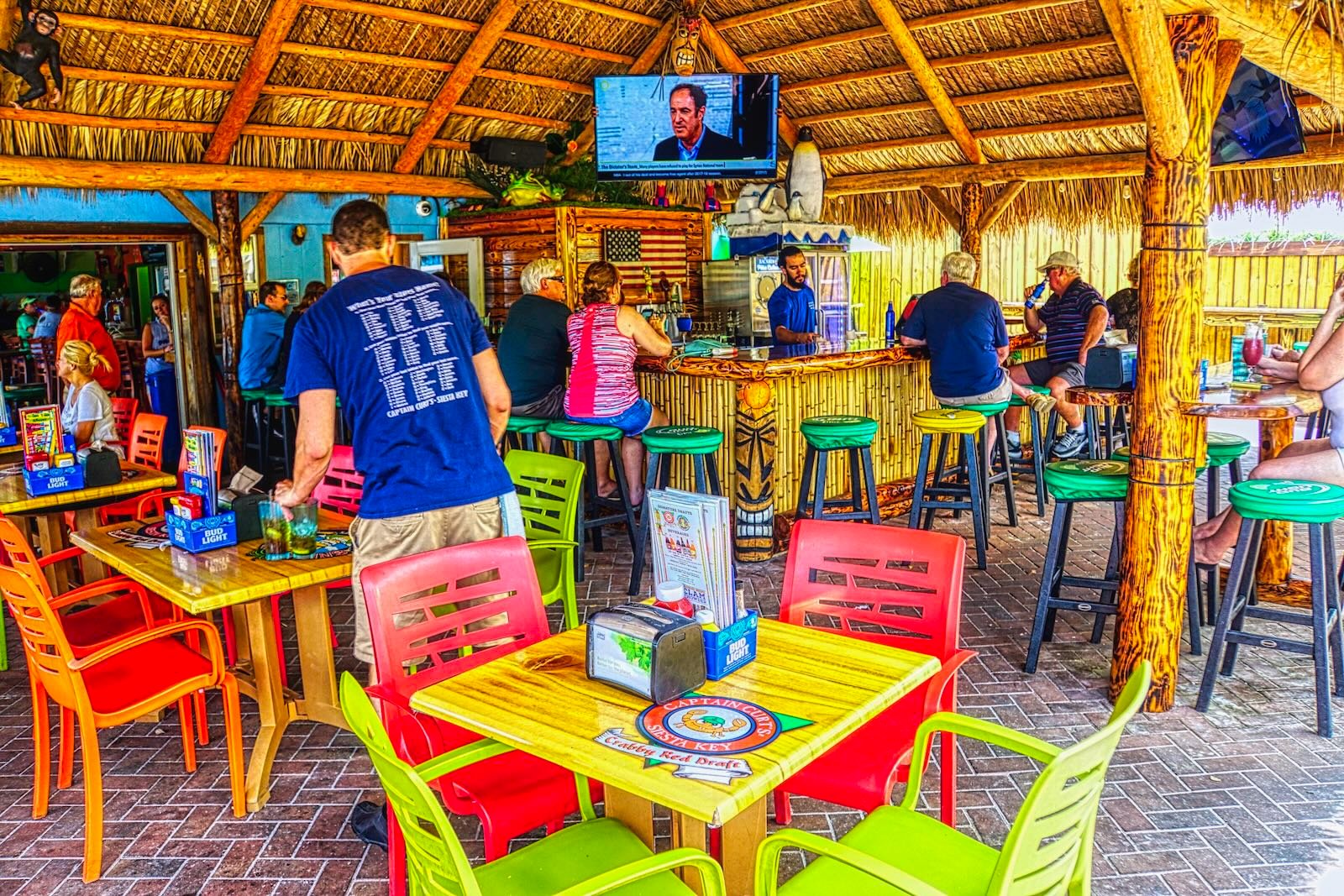 Sniki Tiki at Captain Curt's at Crescent Beach Siesta Key
