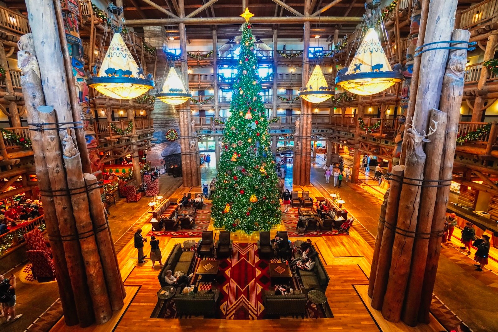 disney resorts at christmas - wilderness lodge