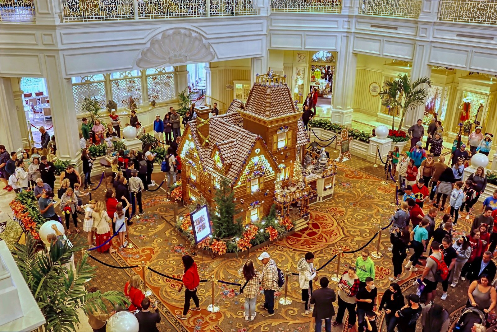 Disney Resorts at Christmas - Grand Floridian
