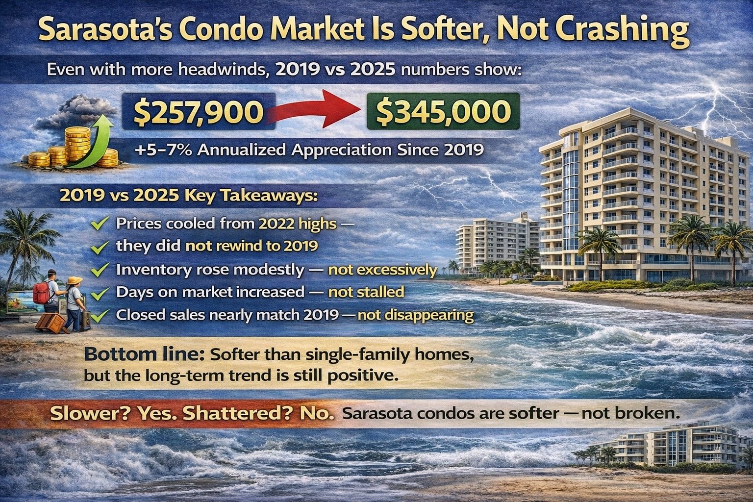Sarasota condo market trends in 2025