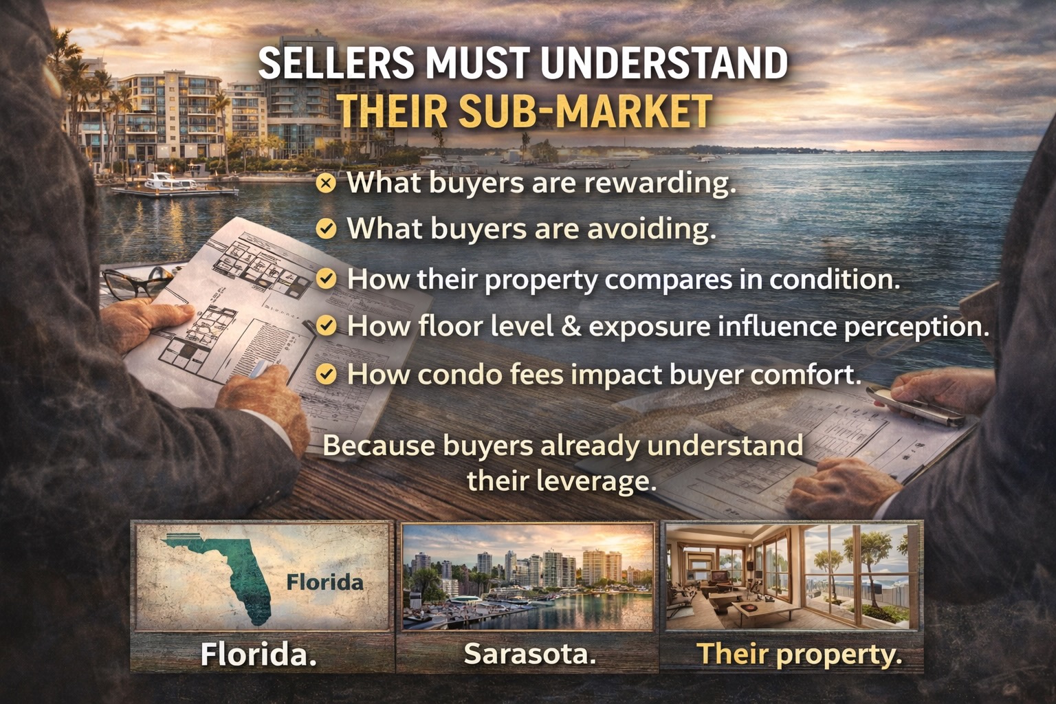 key points when selling a Sarasota condo