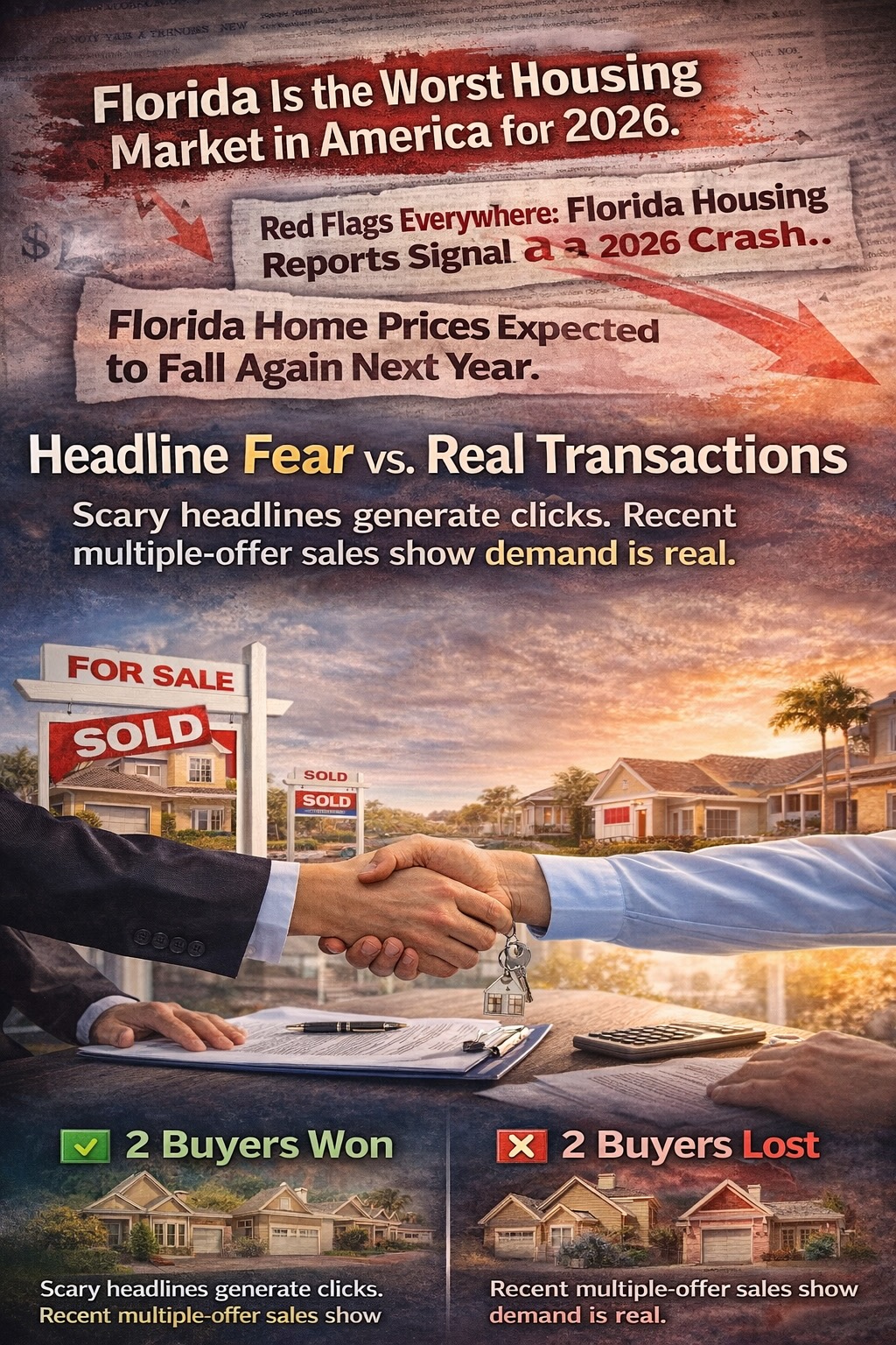 sarasota housing market fear vs reality