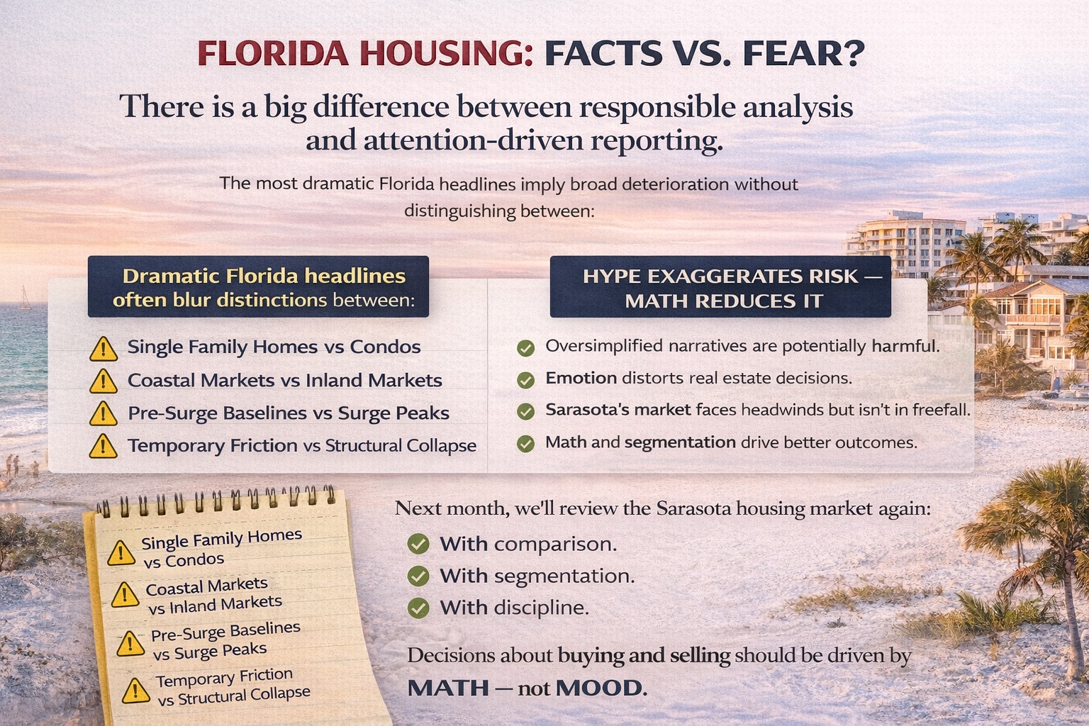 sarasota housing market update january 2026