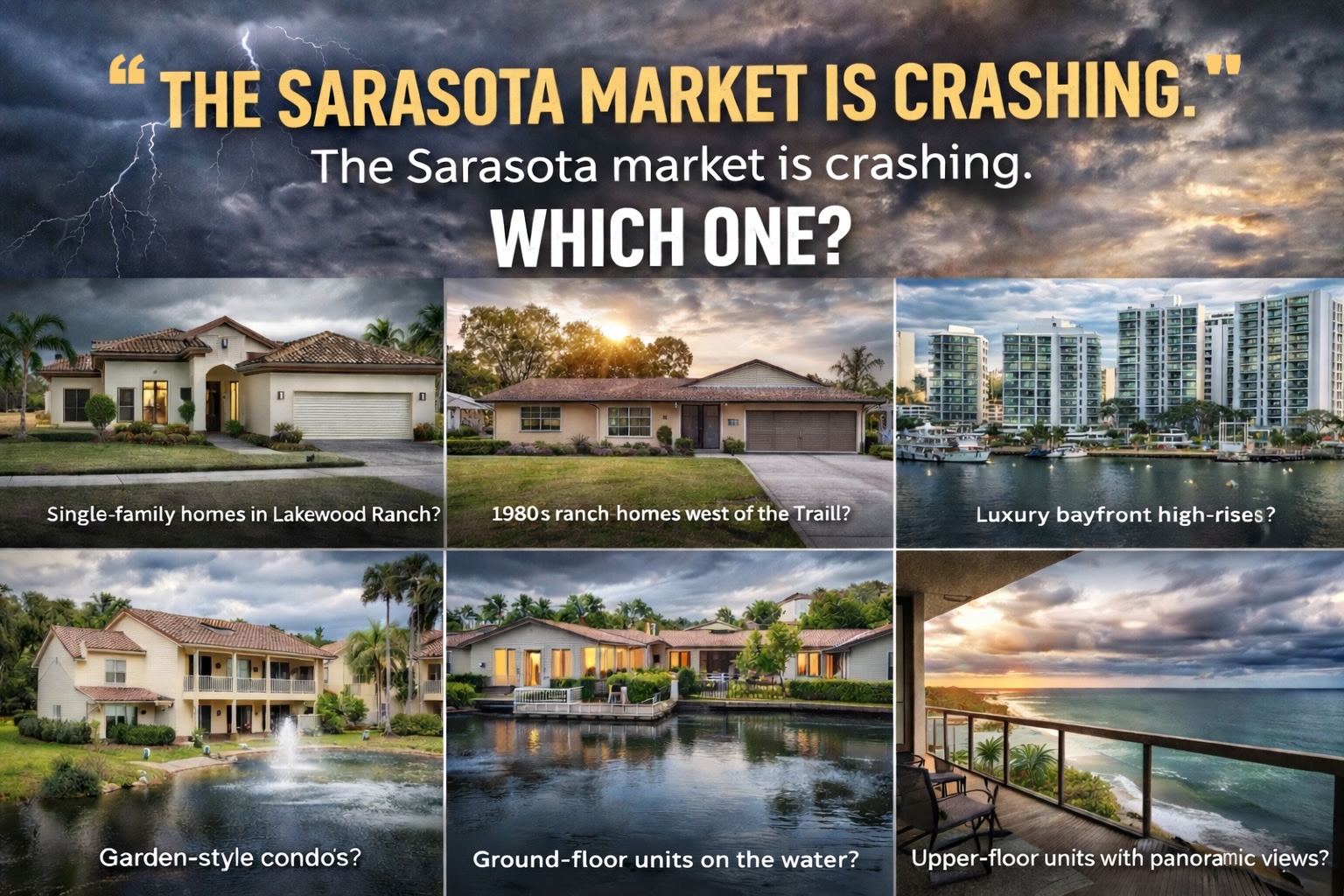 why is my sarasota condo not selling