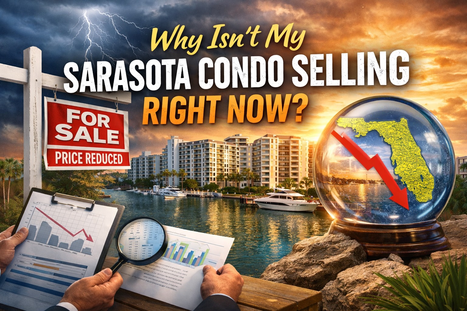 why isn't my sarasota condo selling