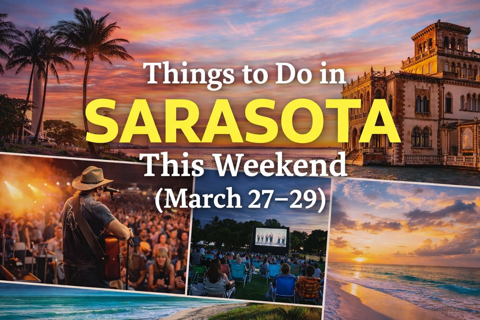 Things to Do in Sarasota This Weekend (March 27-29)