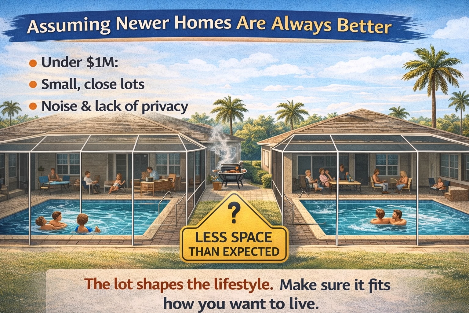 buying a sarasota home lot size