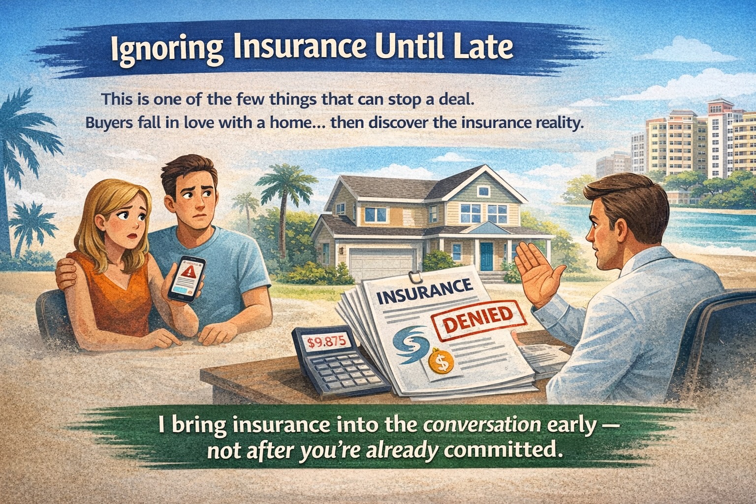 buying a sarasota house insurance reality