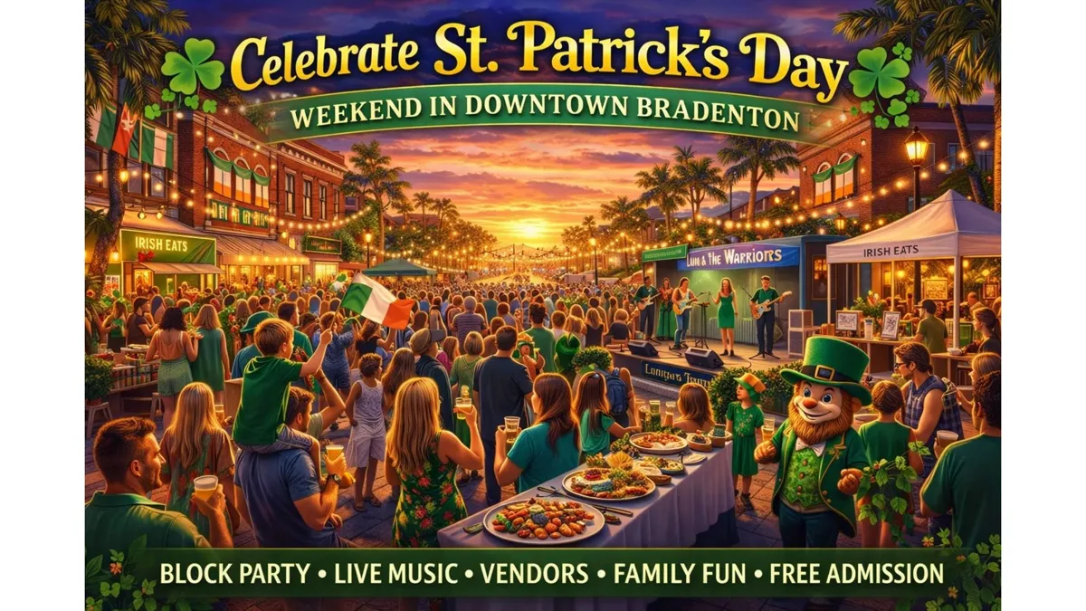 st patrick's day celebration downtown bradenton