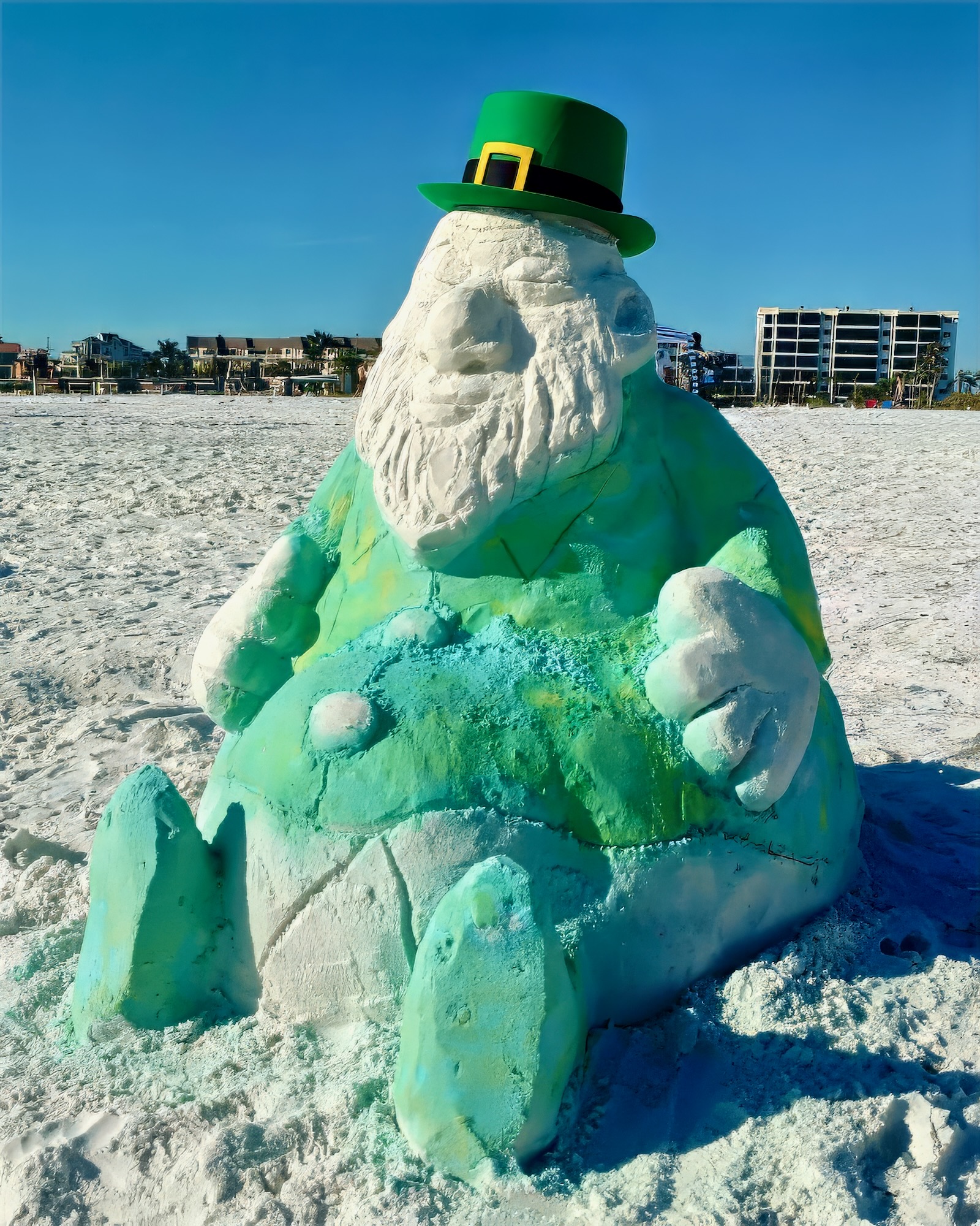 st patrick's day sand art
